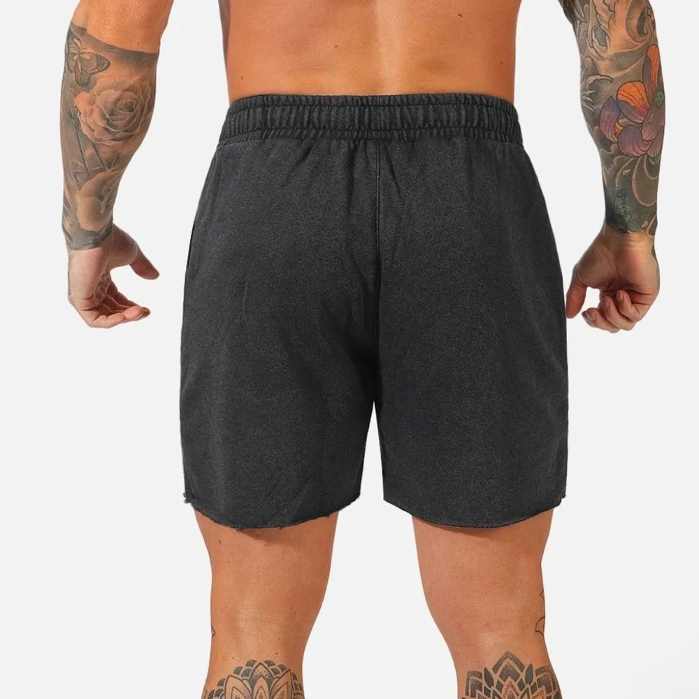 MEN’s JedNorth Vintage Wash Raw Edge 5'' Shorts (SMALL) - Picture 9 of 12